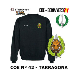 Sudadera-clásica COE 42 Tarragona – Boina Verde