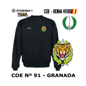 Sudadera-clásica COE 91 Granada – Boina Verde