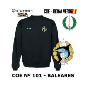 Sudadera-clásica COE 101 Baleares – Boina Verde