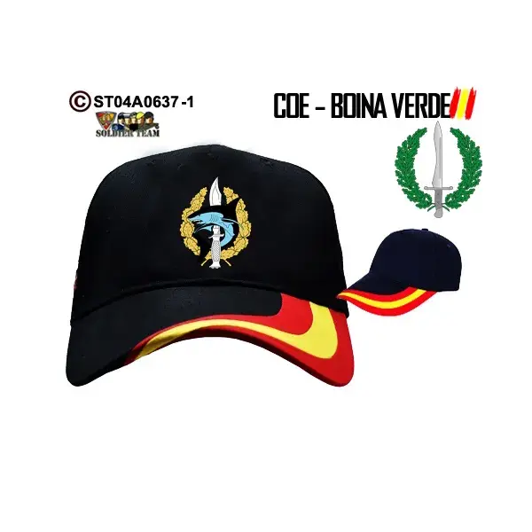 Gorra COE 7 Baleares – Boina Verde - Imagen 2