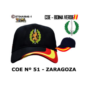 Gorra COE 51 Zaragoza – Boina Verde
