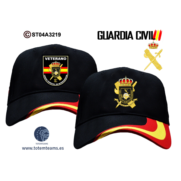 Gorra UEI Unidad Especial de Intervención Guardia Civil