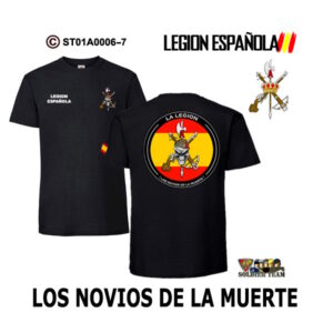 Camiseta-EE Los novios de la Muerte Legión Española