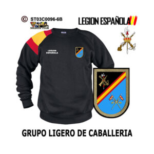 Sudadera-bandera Legión Grupo Ligero de Caballería