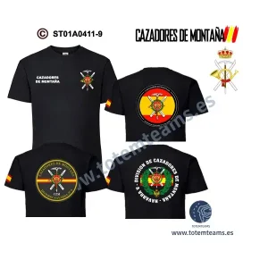 Camiseta-ES División Montaña Navarra Nº5 – Cazadores de Montaña