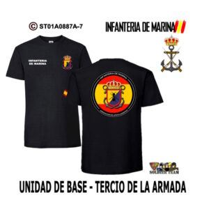 Camiseta-EE Unidad de Base - Tercio de la Armada Infantería de Marina