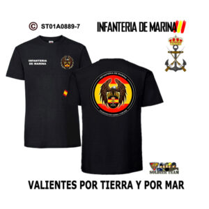 Camiseta-EE Valientes por Tierra y por Mar Infantería de Marina