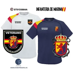 Camiseta Iº Batallón de Desembarco Infantería de Marina