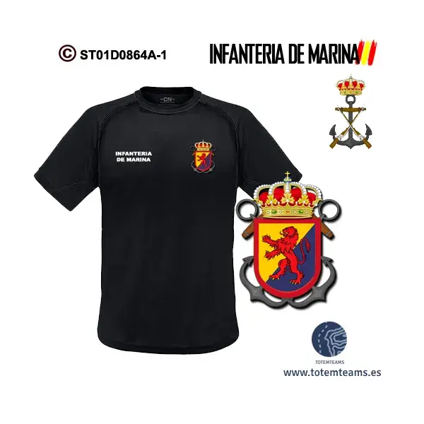 Camiseta Iº Batallón de Desembarco Infantería de Marina - Imagen 4
