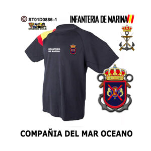 Camiseta Infantería de Marina Compañía del Mar Océano