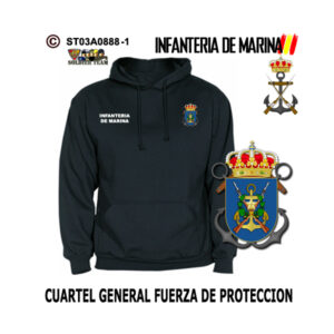 Sudadera-capucha Cuartel General Fuerza de Protección Infantería de Marina