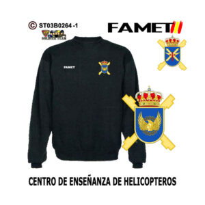 Sudadera-clásica Centro de Enseñanza de Helicópteros FAMET