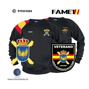 Sudadera-bandera Centro de Enseñanza de Helicópteros FAMET