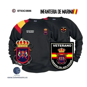 Sudadera-bandera Infantería de Marina Compañía del Mar Océano