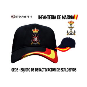 Gorra GEDE Equipo de Desactivación de Explosivos Infantería de Marina