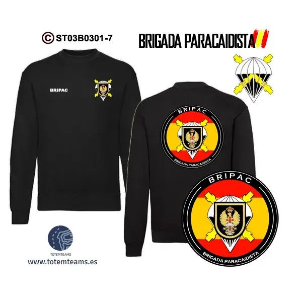 Sudadera-ClásicaES Escudo Antiguo BRIPAC - Imagen 2