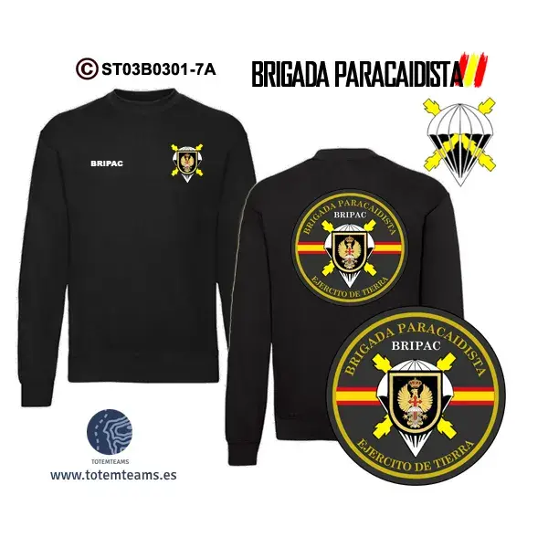 Sudadera-ClásicaES Escudo Antiguo BRIPAC - Imagen 3