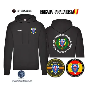 Sudadera-capuchaES Unidad de Policía Militar BRIPAC