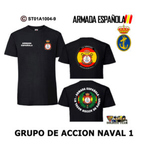 Camiseta-ES Grupo 1 de Acción Naval Armada Española
