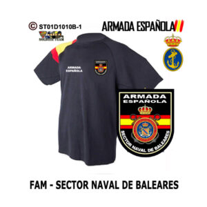 Camiseta Veterano Sector Naval de Baleares FAM Armada Española