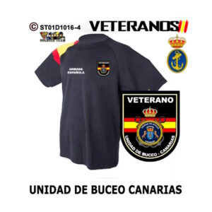 Camiseta Veterano Canarias Unidad de Buceo Armada Española