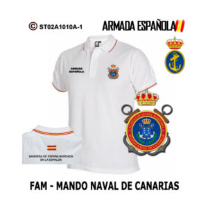 Polo Mando Naval de Canarias FAM Armada Española