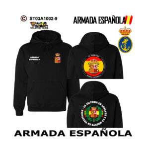 Sudadera-capuchaES Bandera de Proa Armada Española