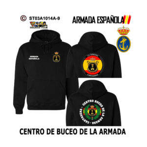 Sudadera-capuchaES Centro de Buceo de la Armada Española