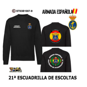 Sudadera-ES 21ª Escuadrilla de Escoltas Armada Española
