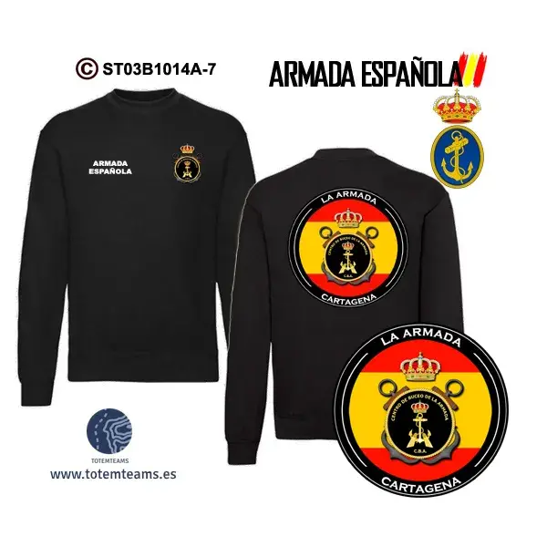 -Sudadera-ES Centro de Buceo de la Armada Española - Imagen 3