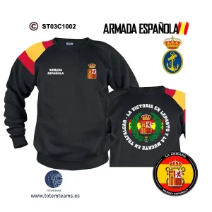 Sudadera-BanderaES Bandera de Proa Armada Española