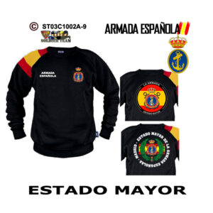 Sudadera-BanderaES Estado Mayor Armada Española