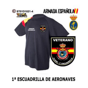 Camiseta Veterano 1ª Escuadrilla de Aeronaves Armada Española