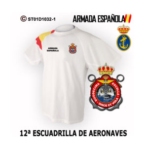Camiseta 12ª Escuadrilla de Aeronaves Armada Española - Imagen 3