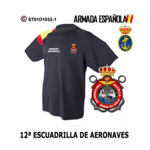Camiseta 12ª Escuadrilla de Aeronaves Armada Española