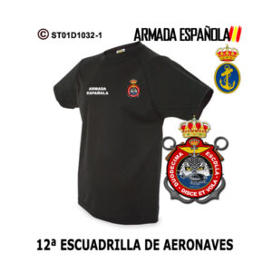 Camiseta 12ª Escuadrilla de Aeronaves Armada Española - Imagen 4