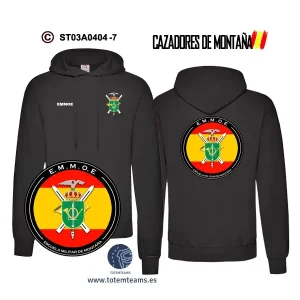 Sudadera-capuchaES EMMOE - Cazadores de Montaña - Imagen 4