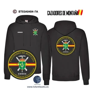 Sudadera-capuchaES EMMOE - Cazadores de Montaña - Imagen 2