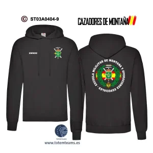 Sudadera-capuchaES EMMOE - Cazadores de Montaña - Imagen 3
