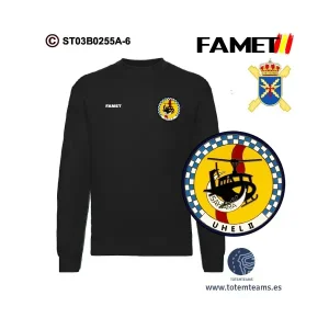 -Sudadera-clásica FAMET-UHEL II Sáhara