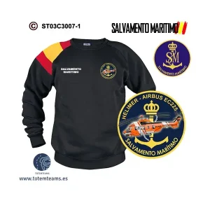 Sudadera-bandera Helimer Airbus EC225 Salvamento Marítimo