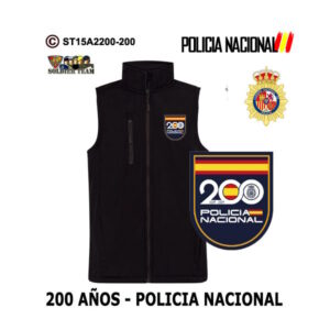 Chaleco 200 Aniversario Policía Nacional