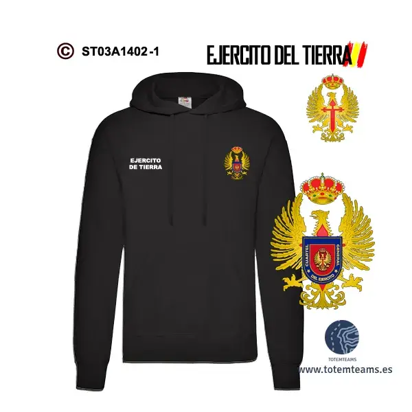 Sudadera-capucha Cuartel General del Ejercito de Tierra - Imagen 2