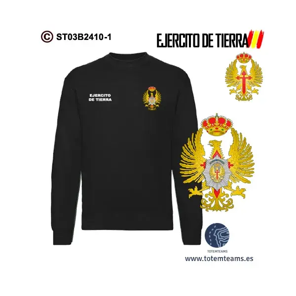 Sudadera-clásica Policía Militar Ejercito de Tierra - Imagen 2