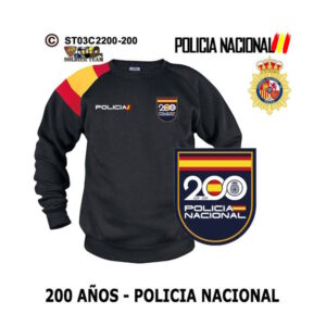 Sudadera-bandera 200 Aniversario Policía Nacional