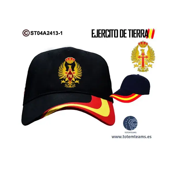 Gorra PM Policía Militar Ejercito de Tierra - Imagen 2