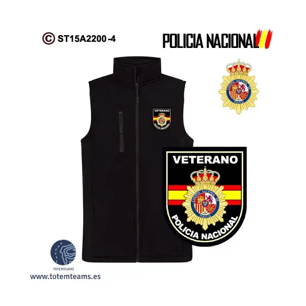 Chaleco Policía Nacional Escudo Genérico - Imagen 3