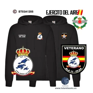 Sudadera-capucha MACOM ALA 11 Ejercito del Aire