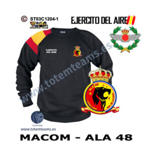 Sudadera-bandera MACOM ALA 48 Ejercito del Aire