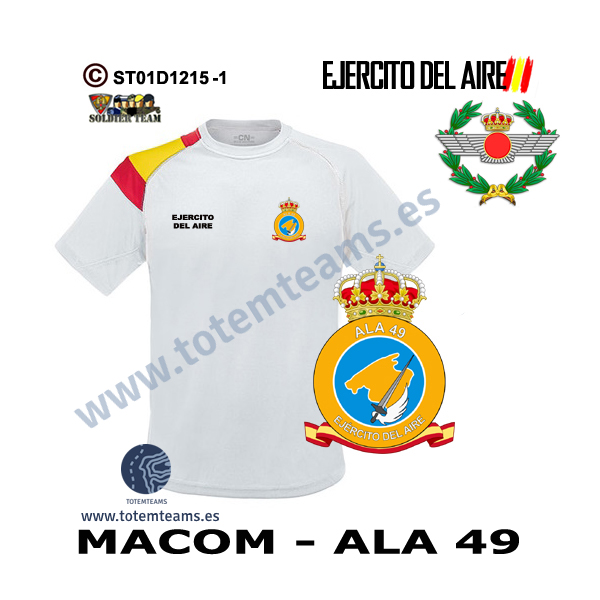 Camiseta MACOM ALA 49 Ejercito del Aire - Imagen 2